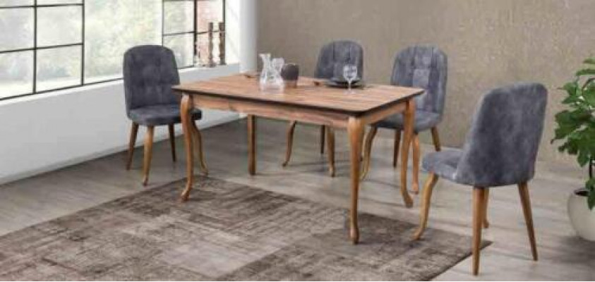 Dining room dining table set dining suite seating furniture set dining room sets with 4 chairs, 5-piece set