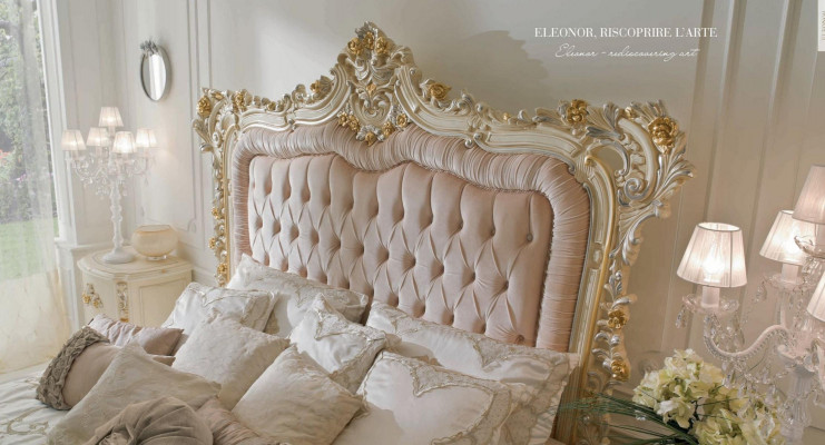Luxury bedroom double bed nightstand set dressing table 7-piece
