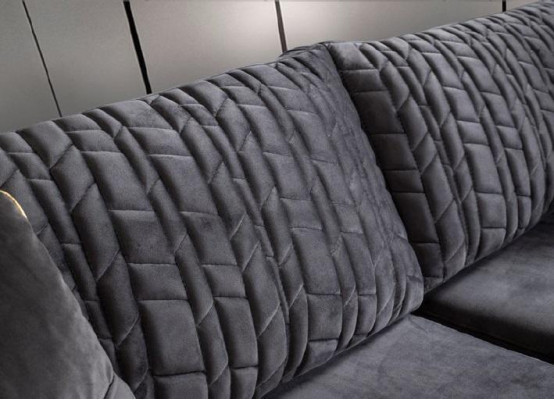 Sofa 3-seater sofas couches upholstery living room design fabric cloth