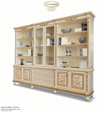 Bookshelf Freestanding Shelf Beige Filing Shelf Office Shelf XXL Book Shelf