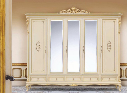 Wardrobe Large Closet Clothes Cabinets Bedroom Mirror XXL