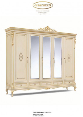 Wardrobe Large Closet Clothes Cabinets Bedroom Mirror XXL