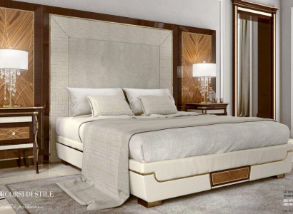 Luxury Bed Double Bed Large Brown Bed Frames Bed Frame Bedroom