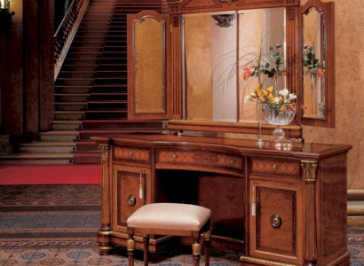 Elegant vanity table with mirror – Luxurious dressing table set bedroom