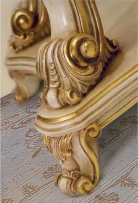 Dressing Table Mirror Console Table Set Beige Bedroom