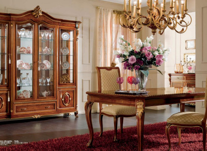 Showcase Luxury Large Cabinets Display Cabinets Wood Living Room Furniture Cabinet Brown Baroque
