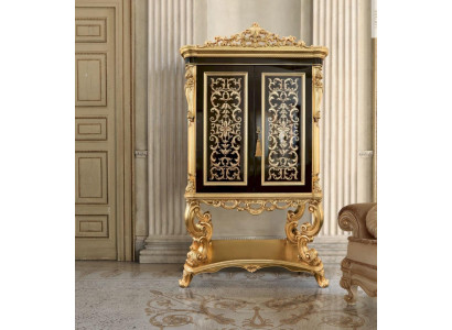 Bar cabinet home bar bar wine rack wine cabinet cabinet gold living room