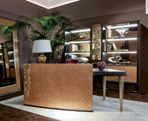 Desk Office Desks Tables Wood Luxury Modern Computer Desk