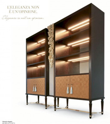 Display cabinets brown cabinets luxury cabinet office LED living room