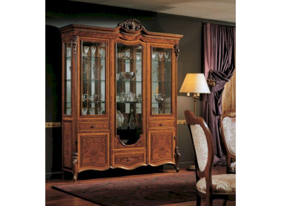 Luxury display cabinets brown large display cabinet wood living room