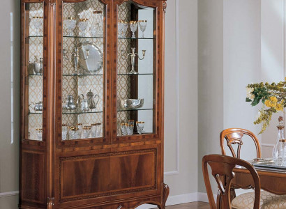 Display cabinets brown luxury living room cabinet wood glass