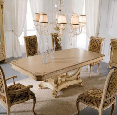 Luxury dining table dining room table dining nook table dining room beige wood