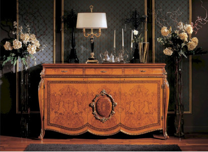 Sideboard dresser cabinets chests of drawers furniture brown living room luxury wood