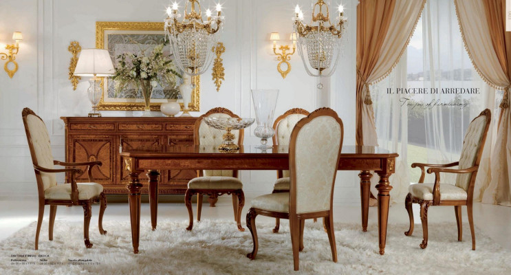 Luxury dining table Italian dining room tables XXL wooden table furniture new