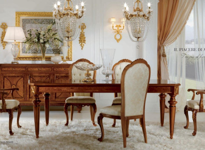 Luxury dining table Italian dining room tables XXL wooden table furniture new