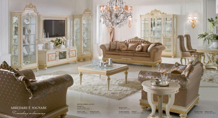 TV stand RTV table lowboard sideboard tables wood beige living room