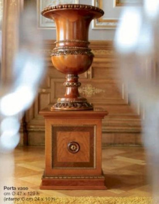 Flower stand flower pedestal hanging flower pot flower stand flower stand brown