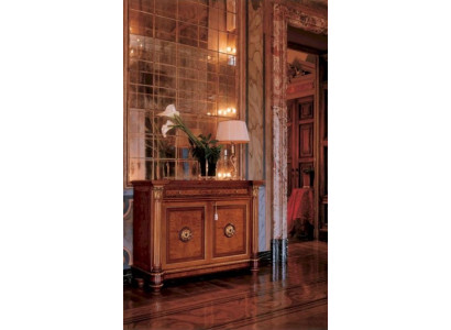 Sideboard dresser wood living room furniture cabinet luxury brown