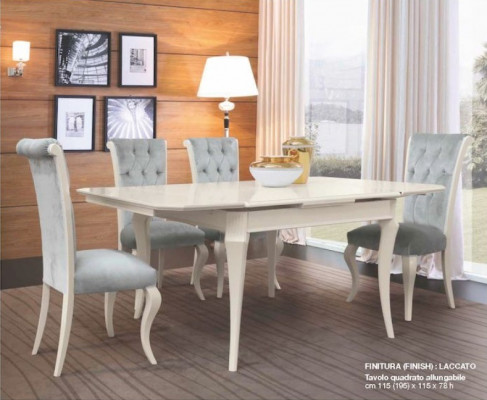 Extendable Dining Table Wooden Dining Room Table Dining Room Furniture White