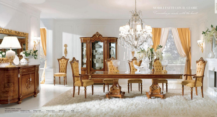 Luxury dining room chair chair dining room armchair seat wood brown