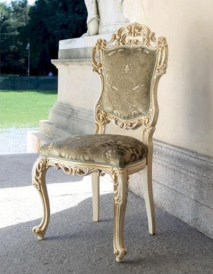 Classic chair luxury dining room armchair seats chairs fabric beige