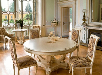 Dining room chair, chair, dining room armchair, luxury chairs, seat, fabric, beige.
