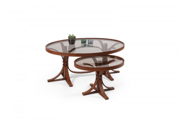 2x Coffee Tables Living Room Complete Luxury Designer Furniture Style Modern