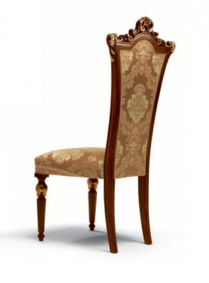 Dining chair, chair, armchair, luxury chairs, wood, brown, baroque.