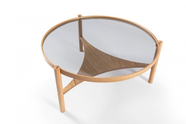 Round Coffee Table Living Room Designer Modern Furniture Luxury Interior