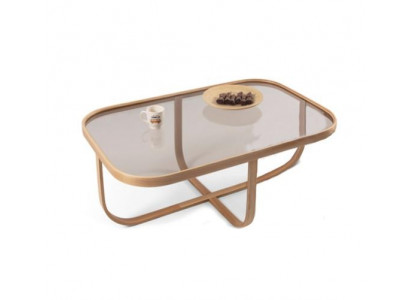 Living room coffee table modern luxury furniture glass side table