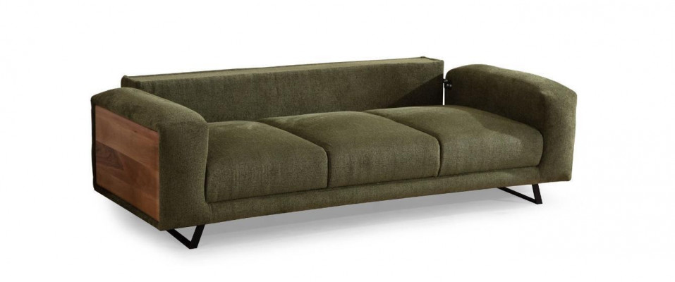 Green living room 4-seater luxury four-seater upholstered sofa relax couch