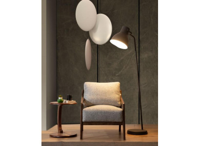 Textile Armchair Designer Living Room Relaxation Single-Seater Luxury Armchair
