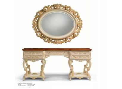 Vanity set mirror dressing table console table bedroom