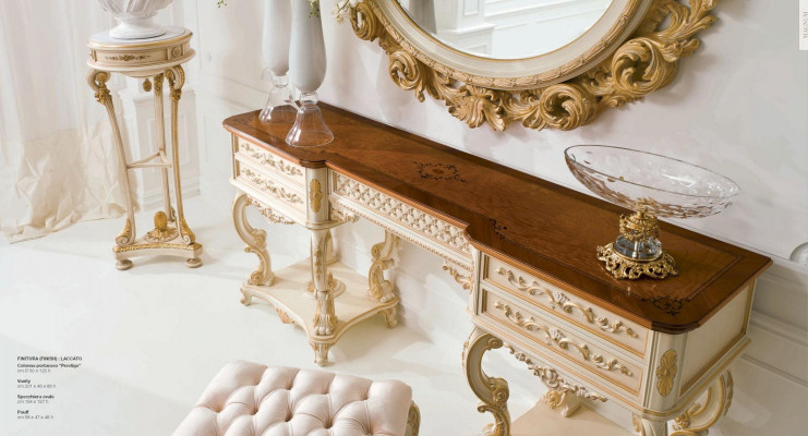 Vanity set mirror dressing table console table bedroom