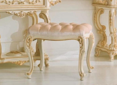 Chesterfield Ottoman Side Stool Luxury Seat Upholstered Living Room