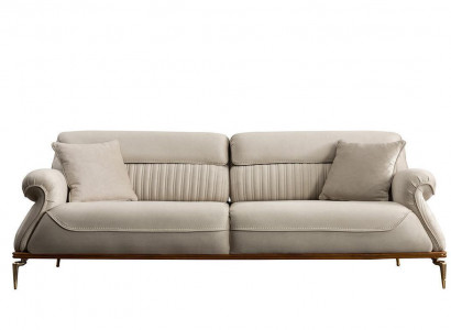 3-seater sofa furniture living room in comfort and style in an ensemble