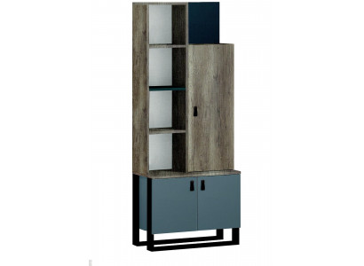 Bookshelf Wooden Cabinet Youth Room Shelf Furniture Modern Design New