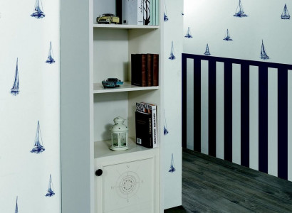 Regal Wardrobe Bookshelf for Children's Room Teen Room White New