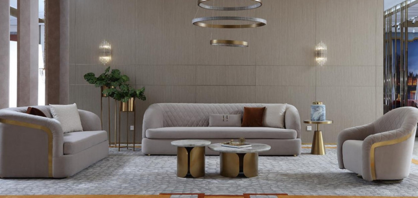 Sofa set 321-seater set design sofa group couch modern luxury upholstery new