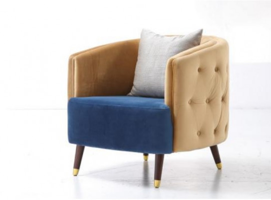 Armchair Couch Upholstery Designer Fabric 1 Seater Upholstered Seat Sofas Single Seater New