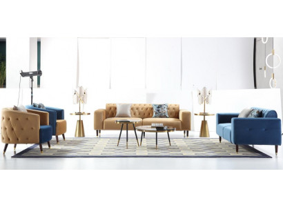 Design furniture living room couch sofa sets sofas sofa suite 3+2+1+1 4-piece set.