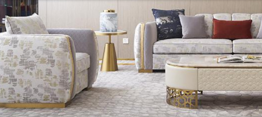 Side table coffee tables coffee table sofa tables stainless steel table luxury new 2pcs