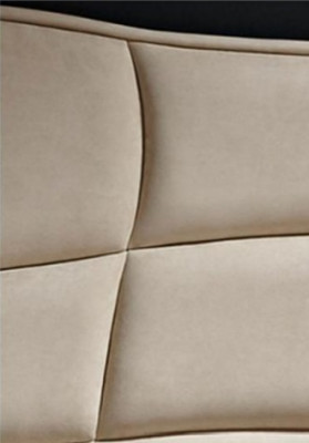 Bedroom double bed 180x200cm luxury bed modern textile new