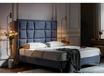 Complete bedroom set bed 2x nightstand 3-piece sets beds designer luxury