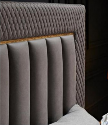 Bedroom Complete Bed 2x Nightstand 3pc. Set Design Luxury Complete Sets