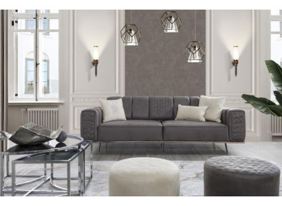 XXL Sofa 4 Seat Luxury Designer Couch Sofa Luxury Upholstery Italian Furniture