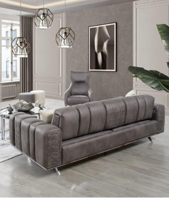 XXL Sofa 4 Seat Luxury Designer Couch Sofa Luxury Upholstery Italian Furniture