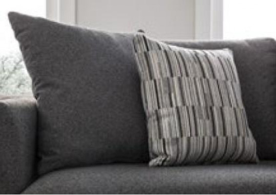 Luxury living room sofa, 2-seater, two-seater, gray couch, Chesterfield couches, new.