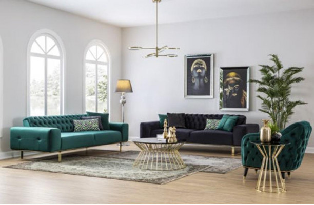 Chesterfield Club Armchair Couch Furniture Furnishings Sofa Relax Armchair