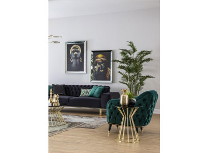 Chesterfield Club Armchair Couch Furniture Furnishings Sofa Relax Armchair